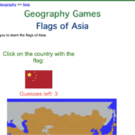 World Flag Game on Ducksters.com